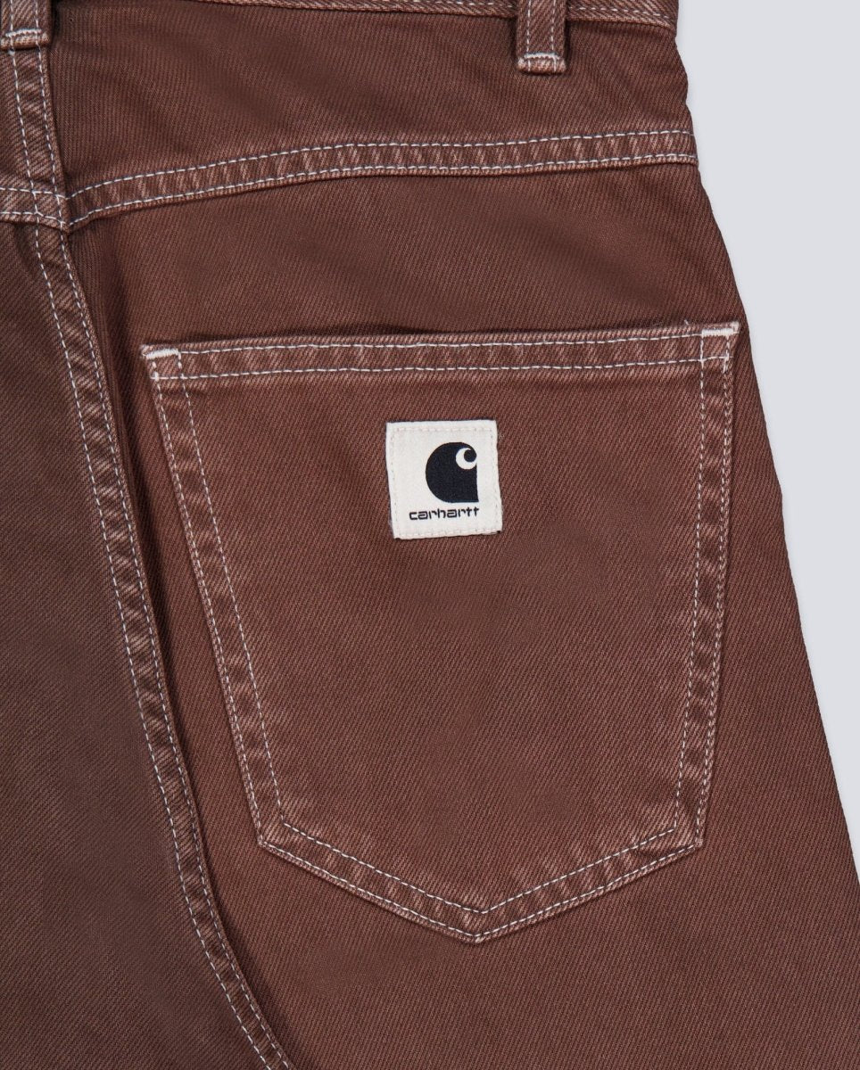 Pantalón Carhartt WIP Brandon Marrón Mujer