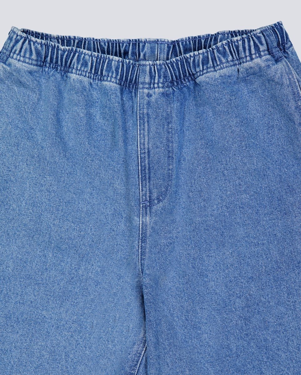 Pantalón Vaquero Corto Obey Easy Denim Azul Claro Hombre