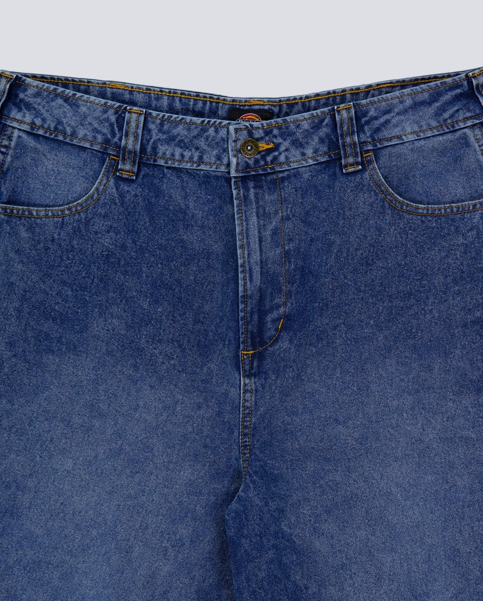 Pantalón Corto Dickies Carpenter Azul Mujer