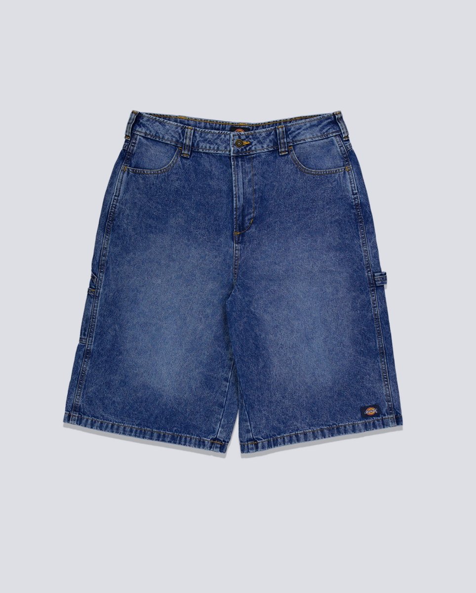 Pantalón Corto Dickies Carpenter Azul Mujer