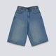 Pantalón Corto Vans Cinched Check Azul Mujer