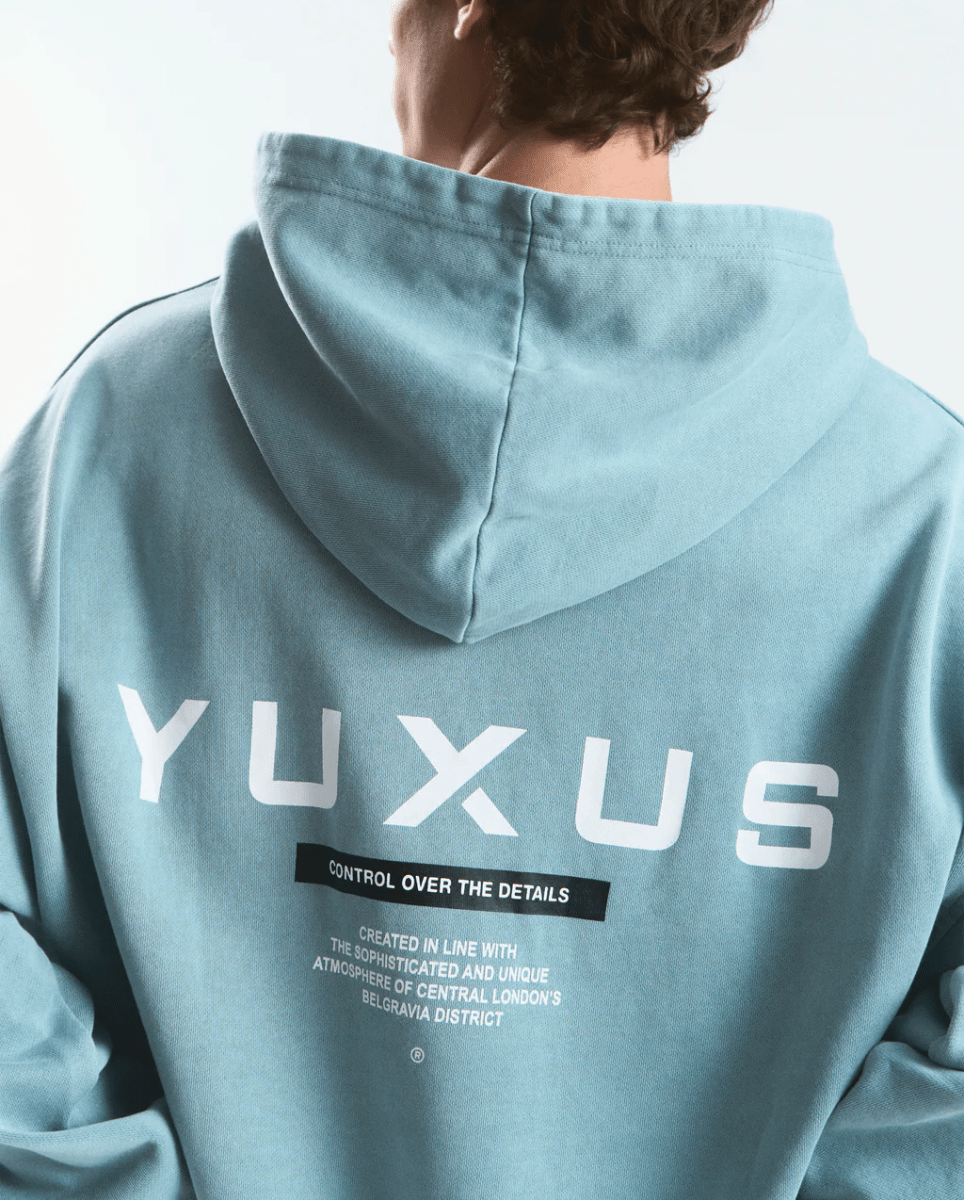 Sudadera con Capucha Yuxus Belgrave Azul Unisex