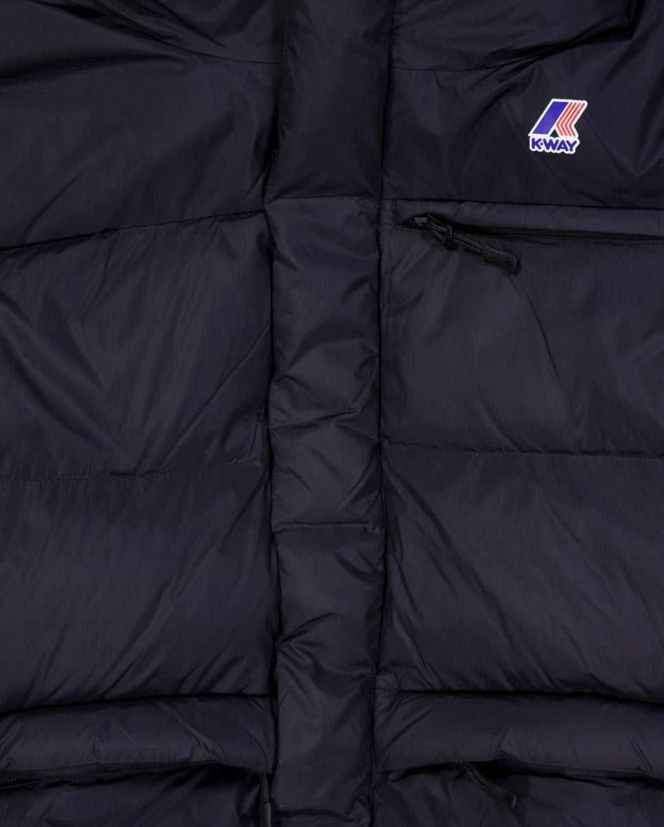 Abrigo K-way Le Vrai 4.0 Aurele Heavy Warm Negro Hombre K5141QW-USY