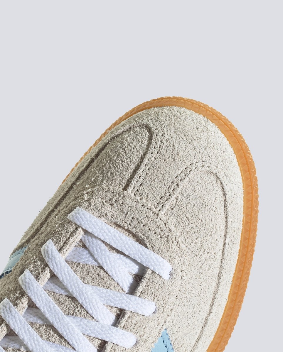 Adidas Handball Spezial Beige Y Azul Mujer JS0241 Zapatillas