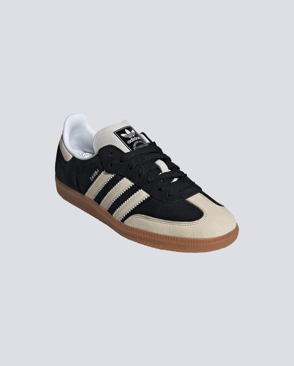 Adidas Samba OG Negro Y Beige Mujer IE5836 Zapatillas