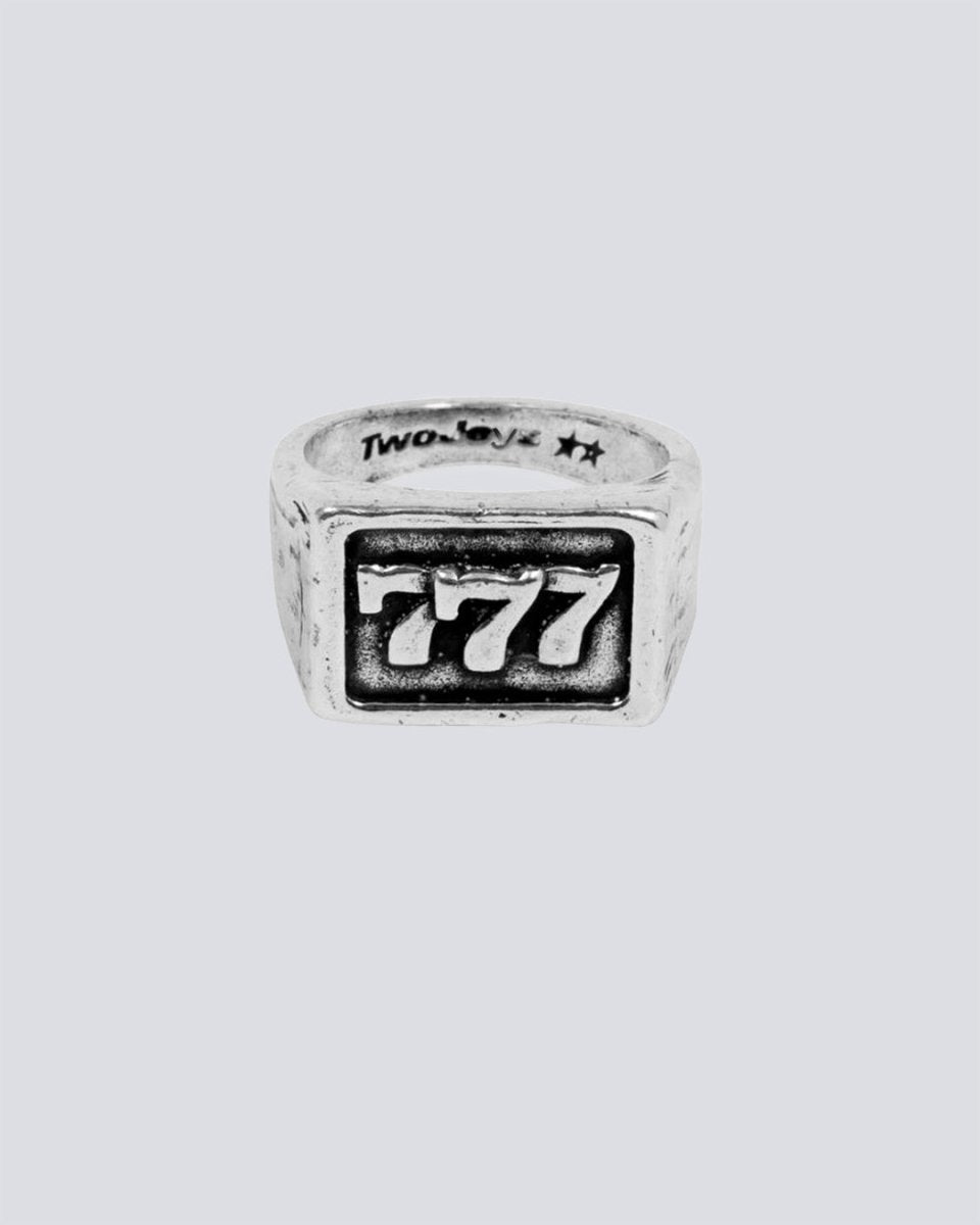 Anillo Twojeys 777 Plateado Unisex 205501001 jaoyas