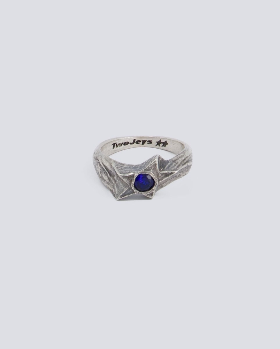 Anillo Twojeys Blue Calda Ring Plateado Unisex 311822400