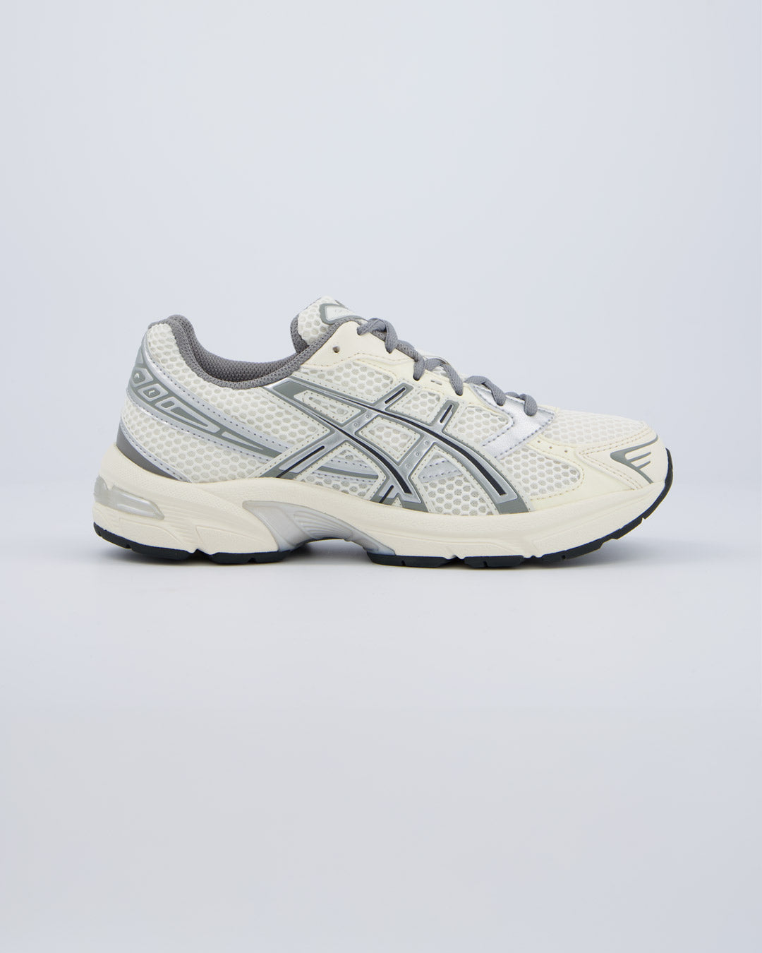 Asics Gel-1130 Crema Y Plateado Mujer Zapatillas