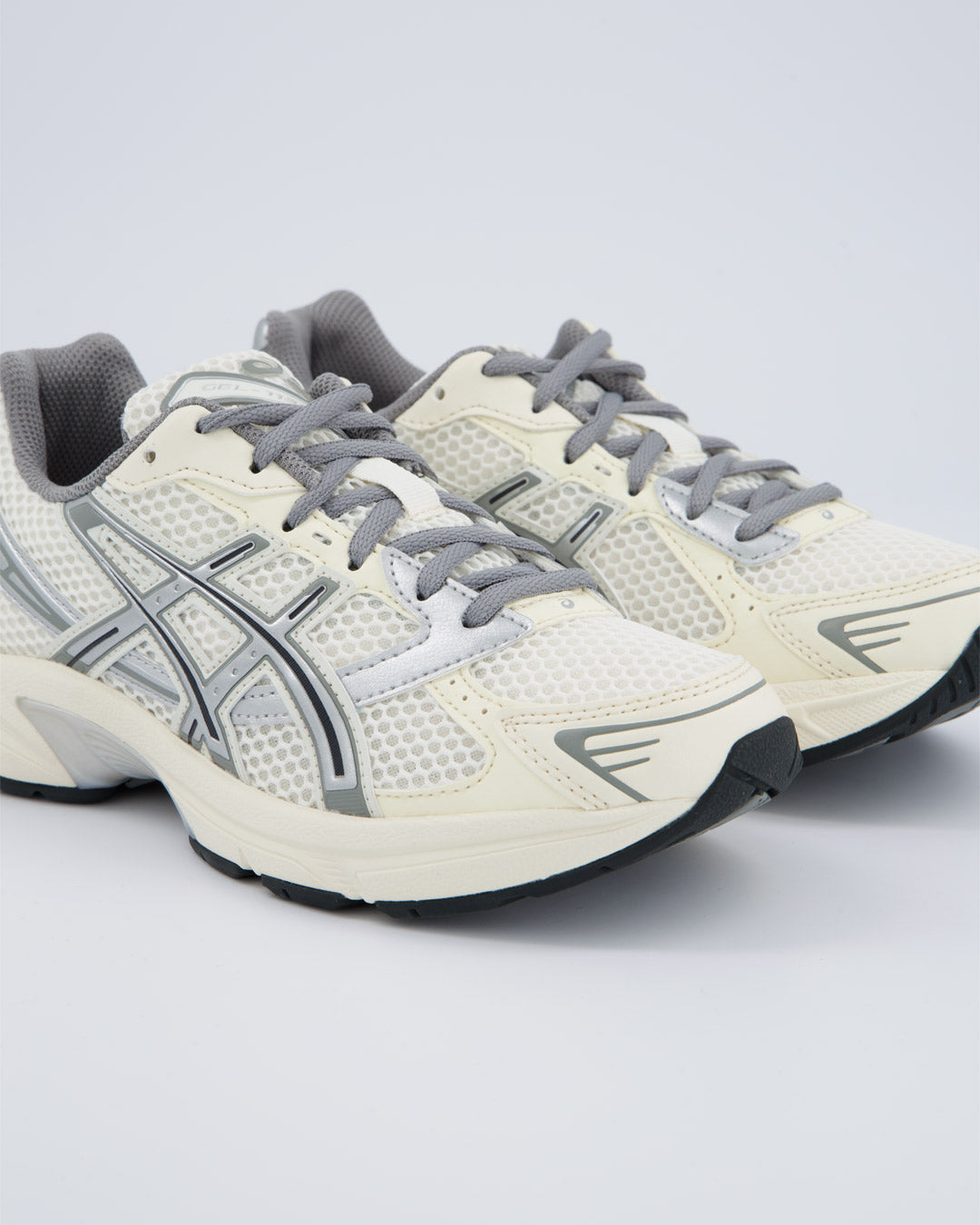 Asics Gel-1130 Crema Y Plateado Mujer Zapatillas