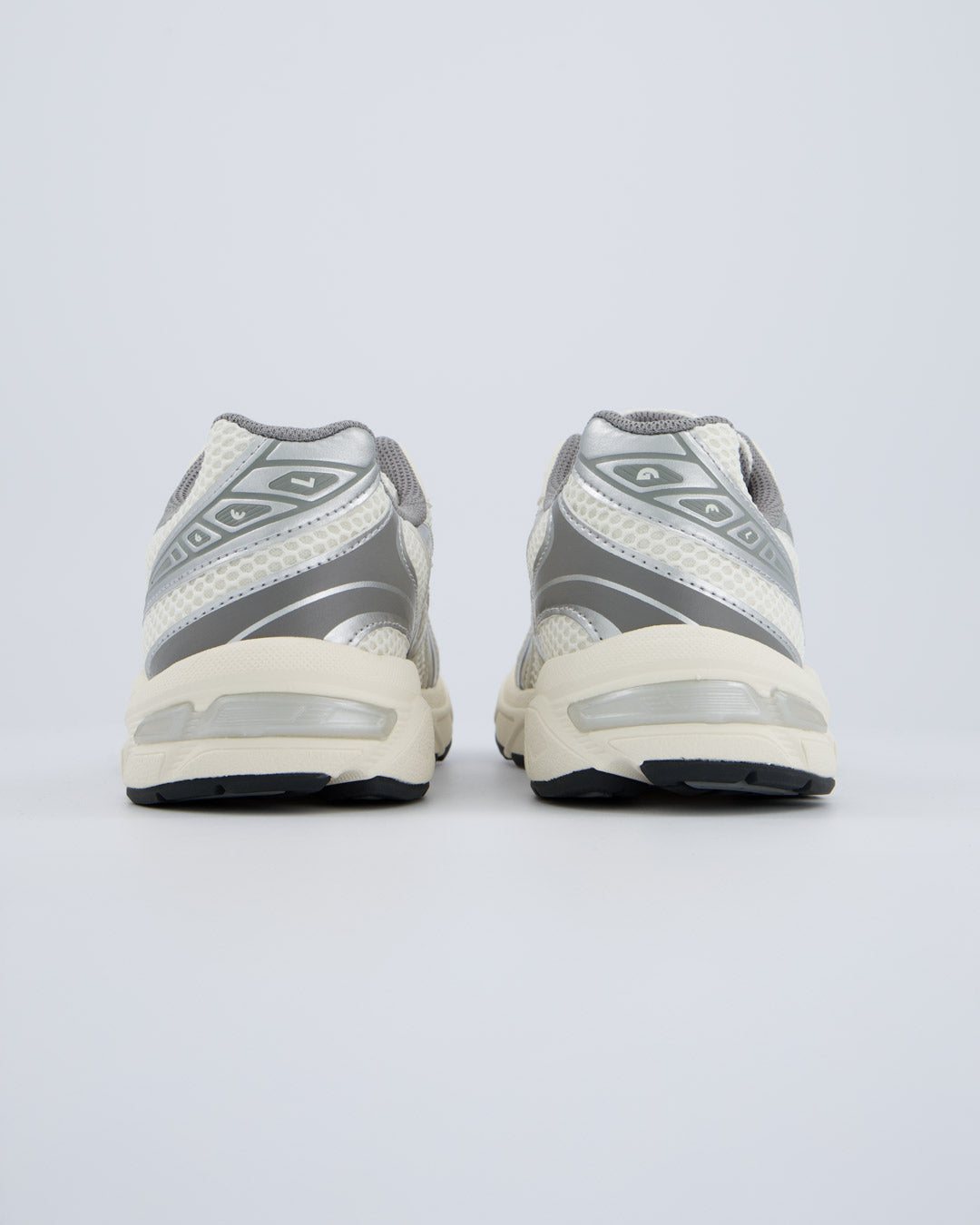 Asics Gel-1130 Crema Y Plateado Mujer Zapatillas