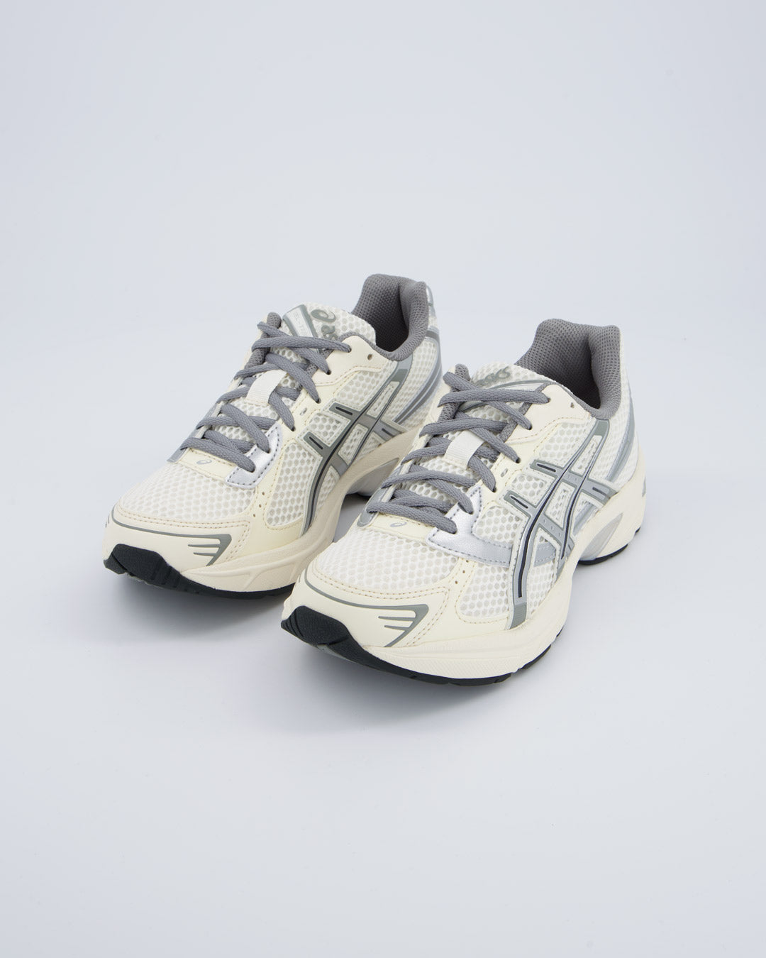 Asics Gel-1130 Crema Y Plateado Mujer Zapatillas
