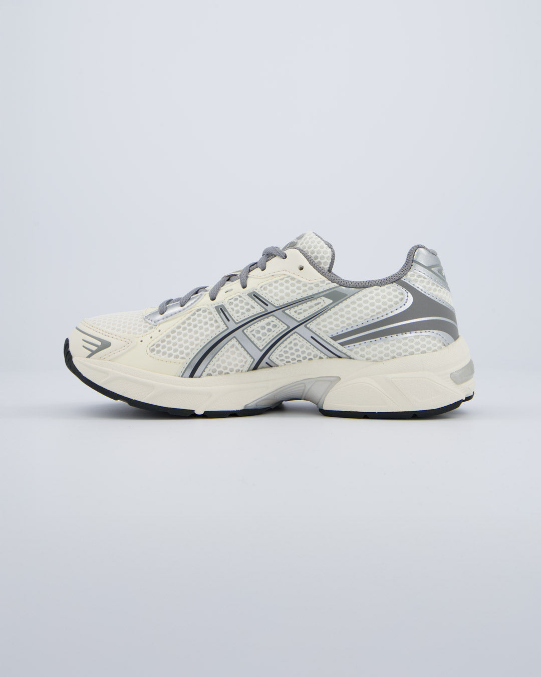 Asics Gel-1130 Crema Y Plateado Mujer zapatillas
