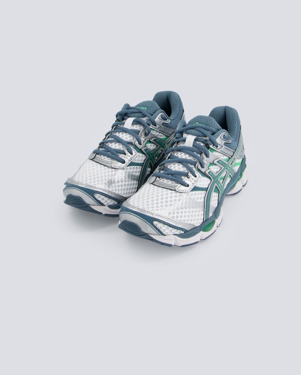 Asics Gel Cumulus Verde Y Gris Mujer