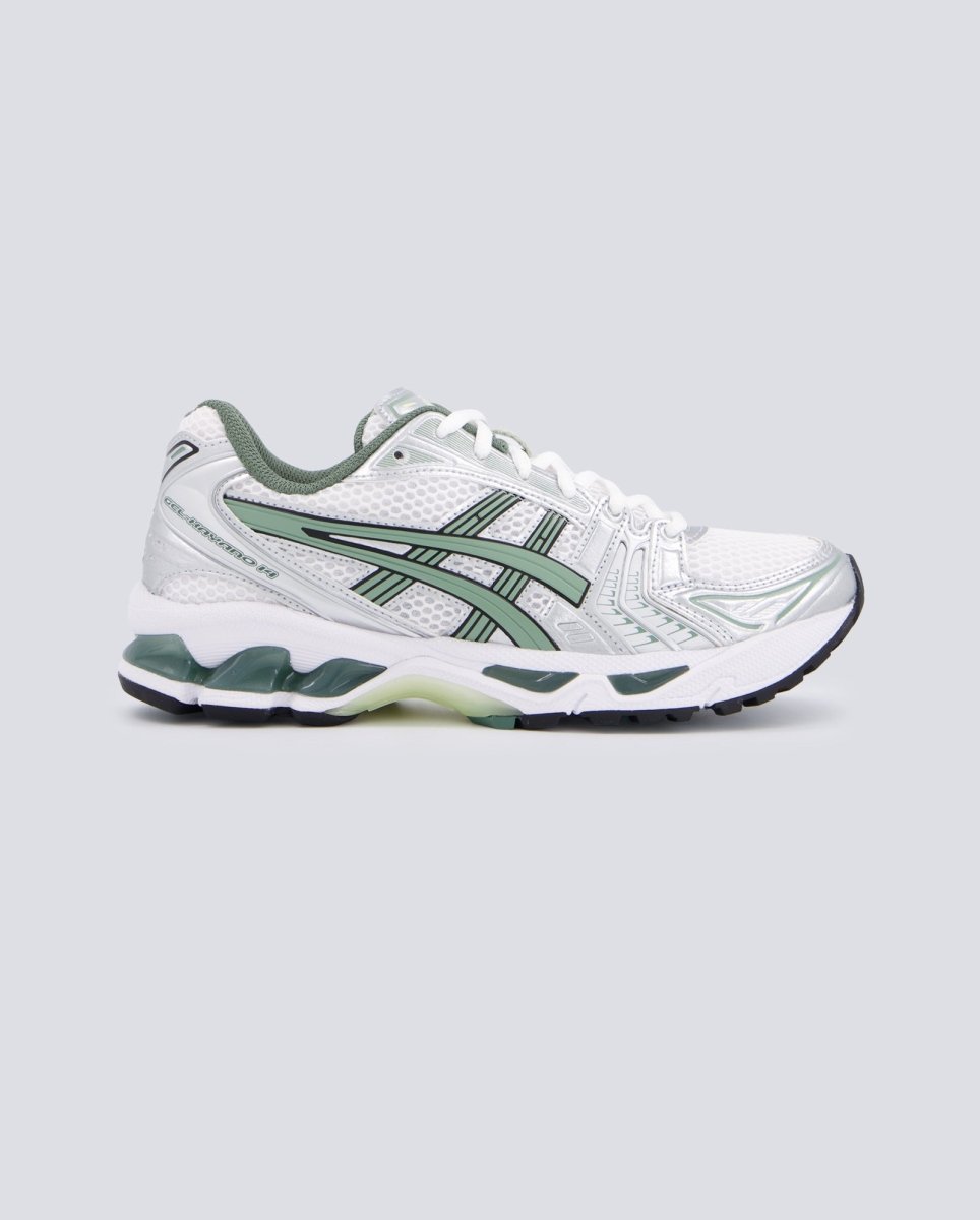 Asics Gel-Kayano 14 Gris Verde Mujer 1201A019-107 zapatillas