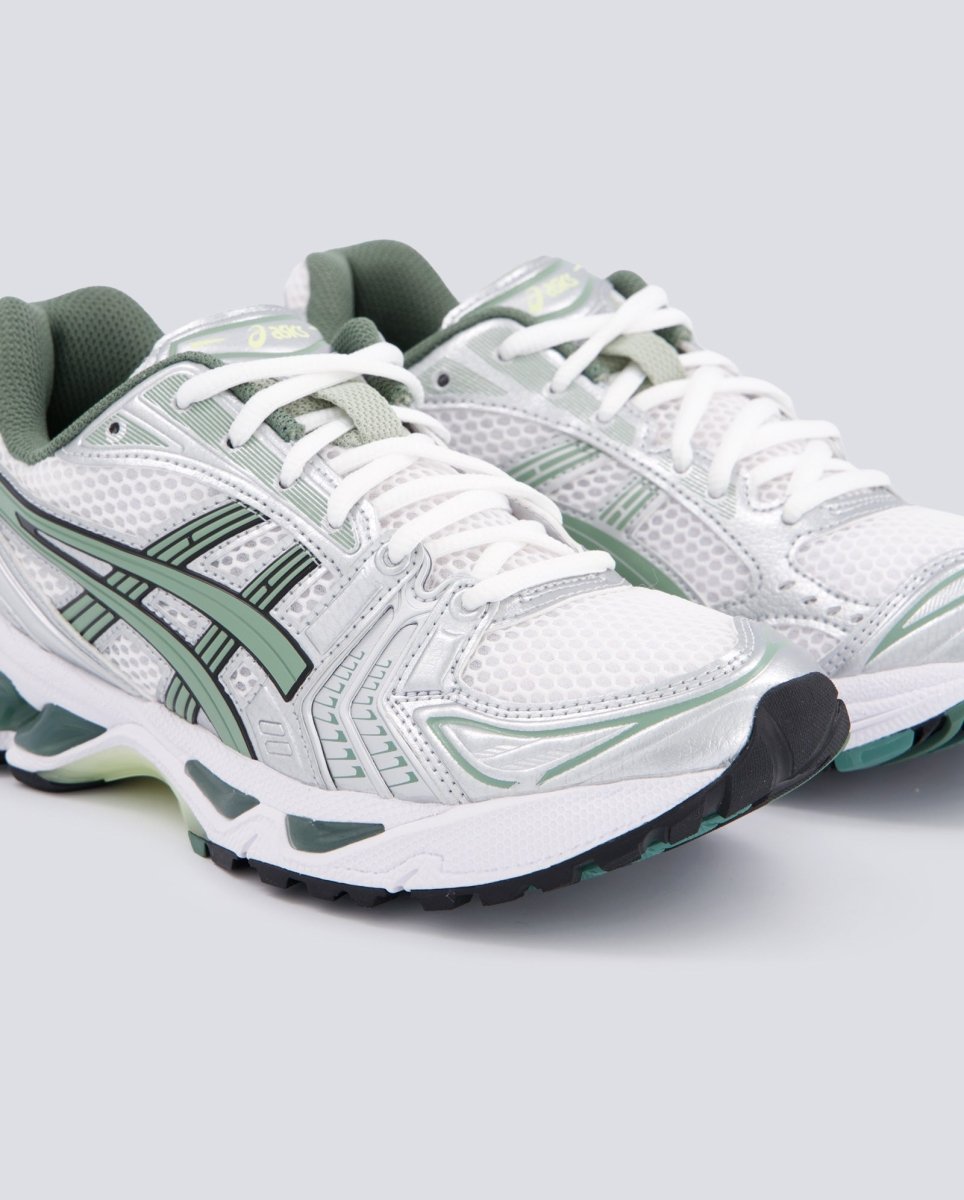 Asics Gel-Kayano 14 Gris Verde Mujer 1201A019-107 zapatillas