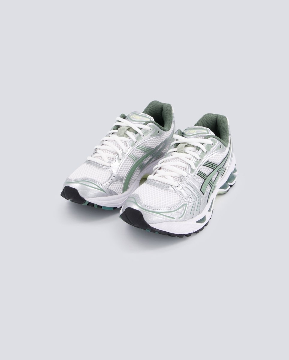 Asics Gel-Kayano 14 Gris Verde Mujer 1201A019-107 zapatillas