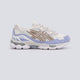 Asics Gel-Nyc Cream Cloud Gris Y Azul Mujer