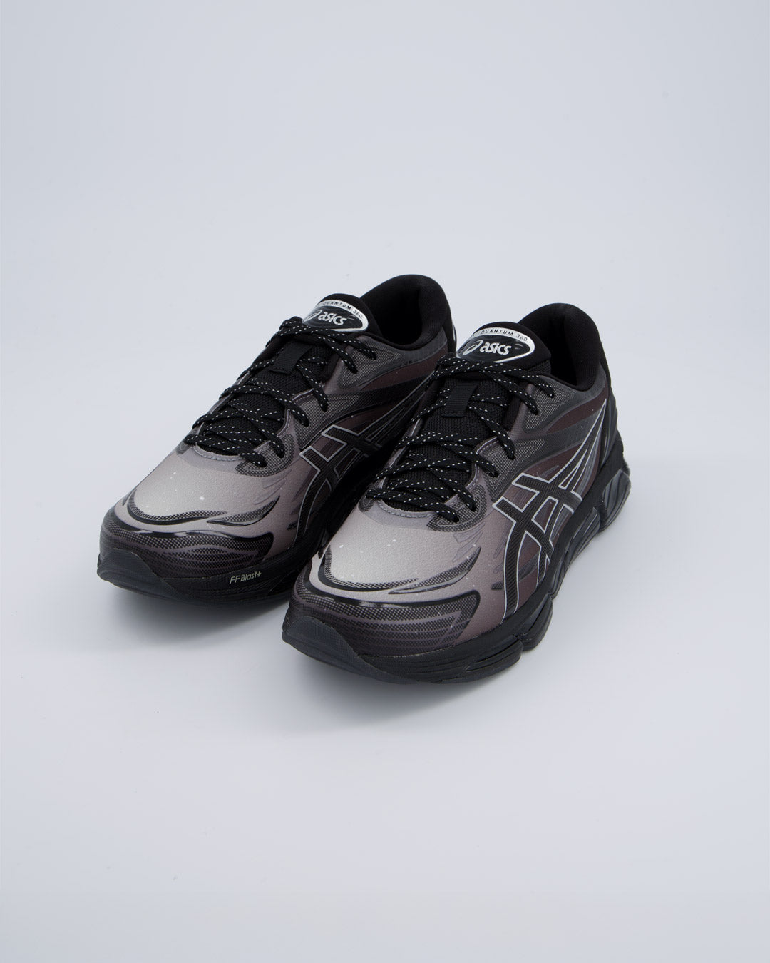 Asics Gel-Quantum 360 VIII Negro Y Gris Hombre Zapatillas