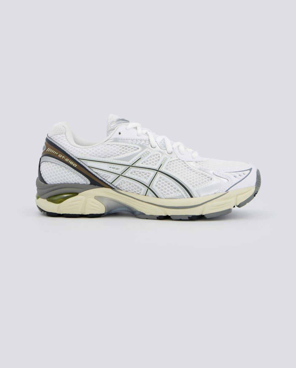 Asics Gt-2160 Blanco Y Plateado Mujer 1203A275-111 Legit