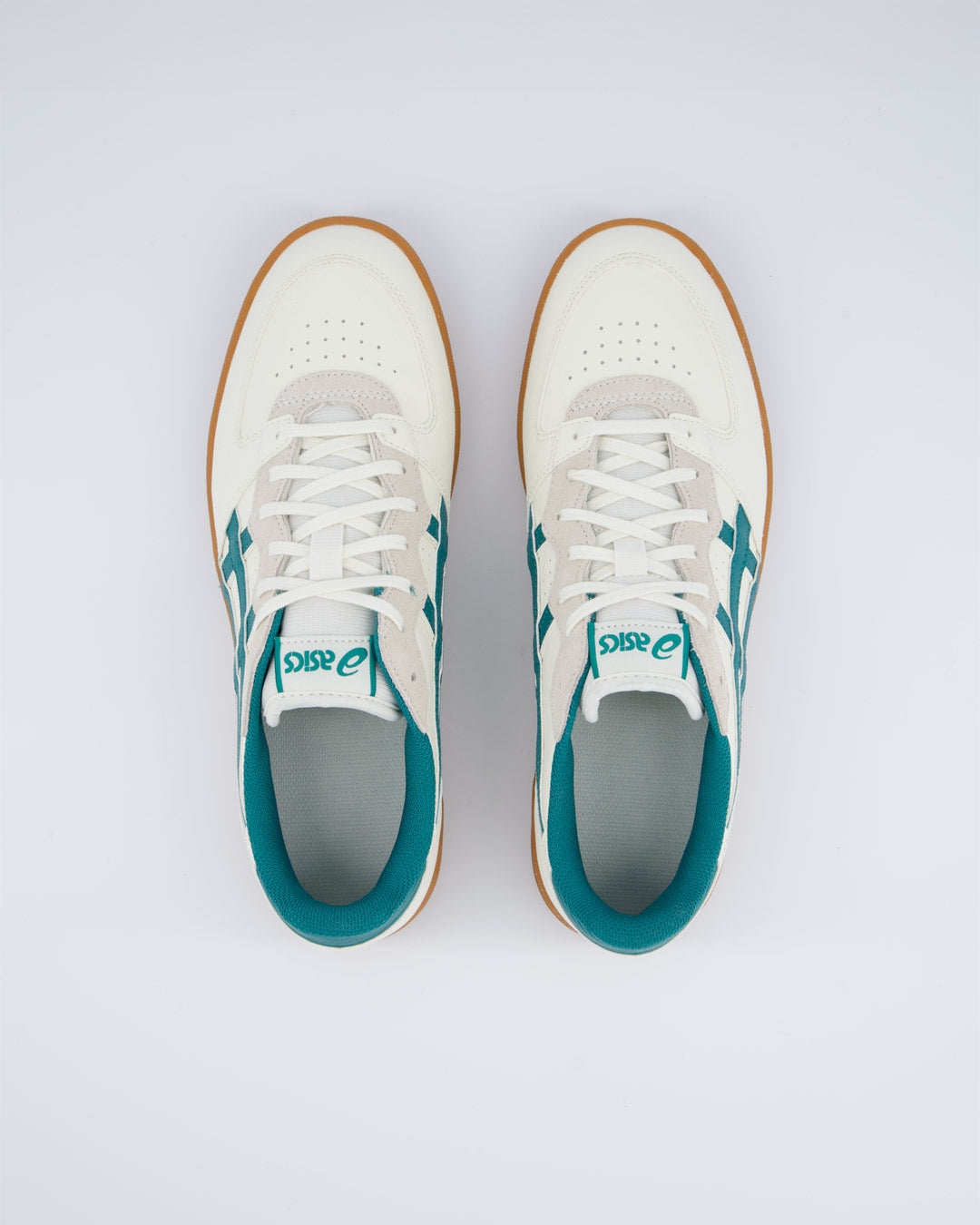 Asics Skyhand Og Crema Y Turquesa Hombre Zapatillas
