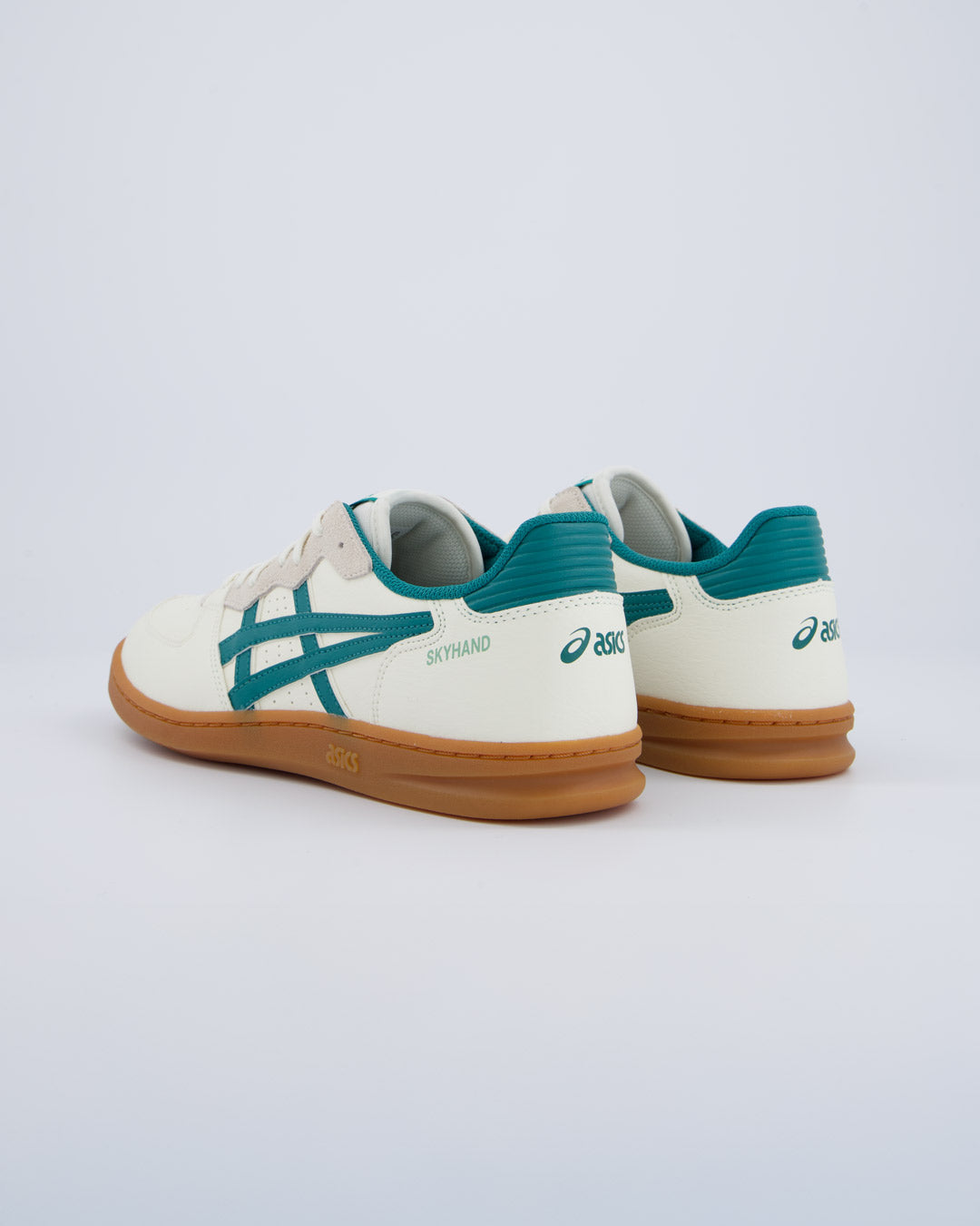 Asics Skyhand Og Crema Y Turquesa Hombre Zapatillas