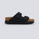Birkenstock Arizona Plataforma Bf Negro Mujer