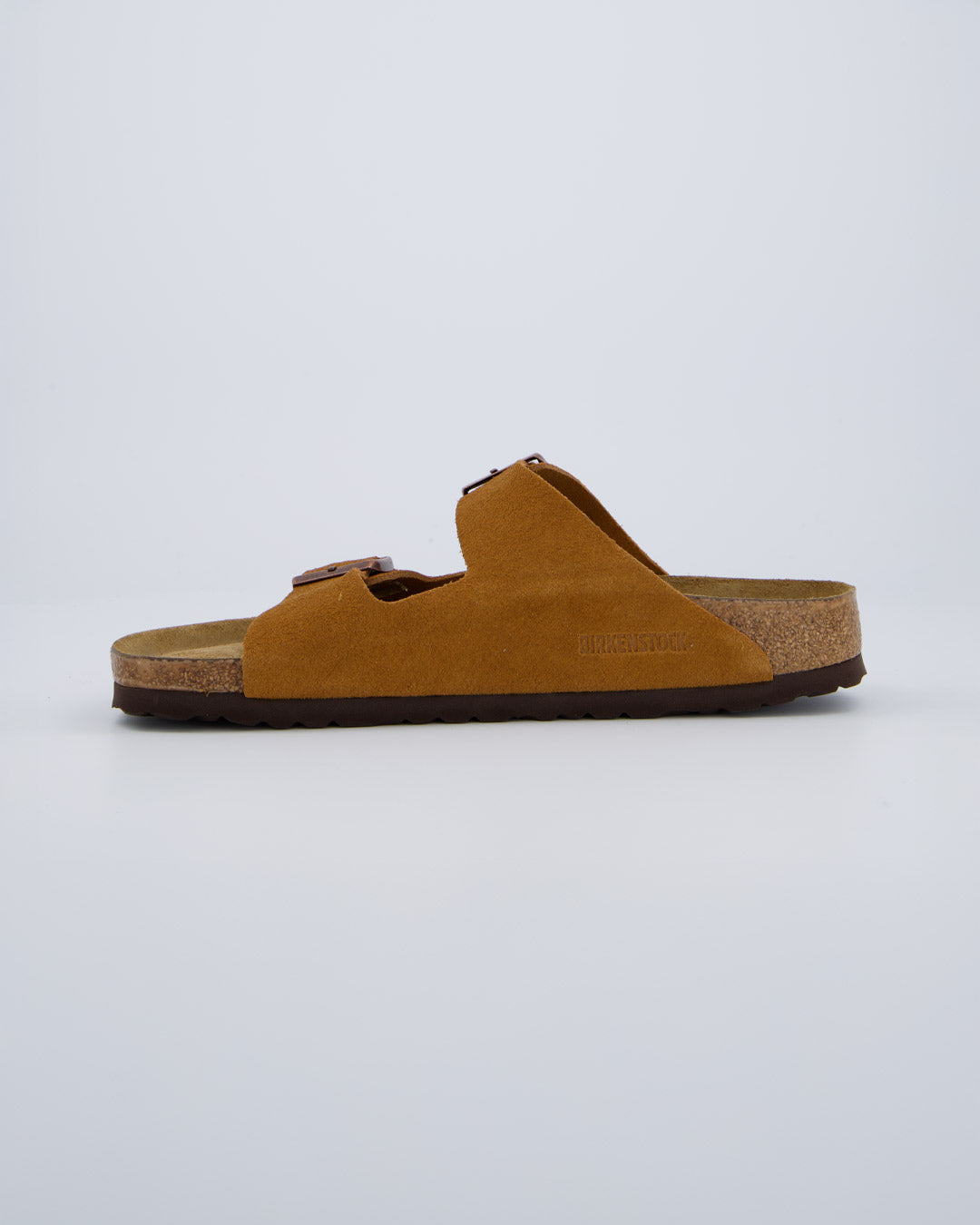 Birkenstock Arizona Suede Marrón Hombre Sandalias