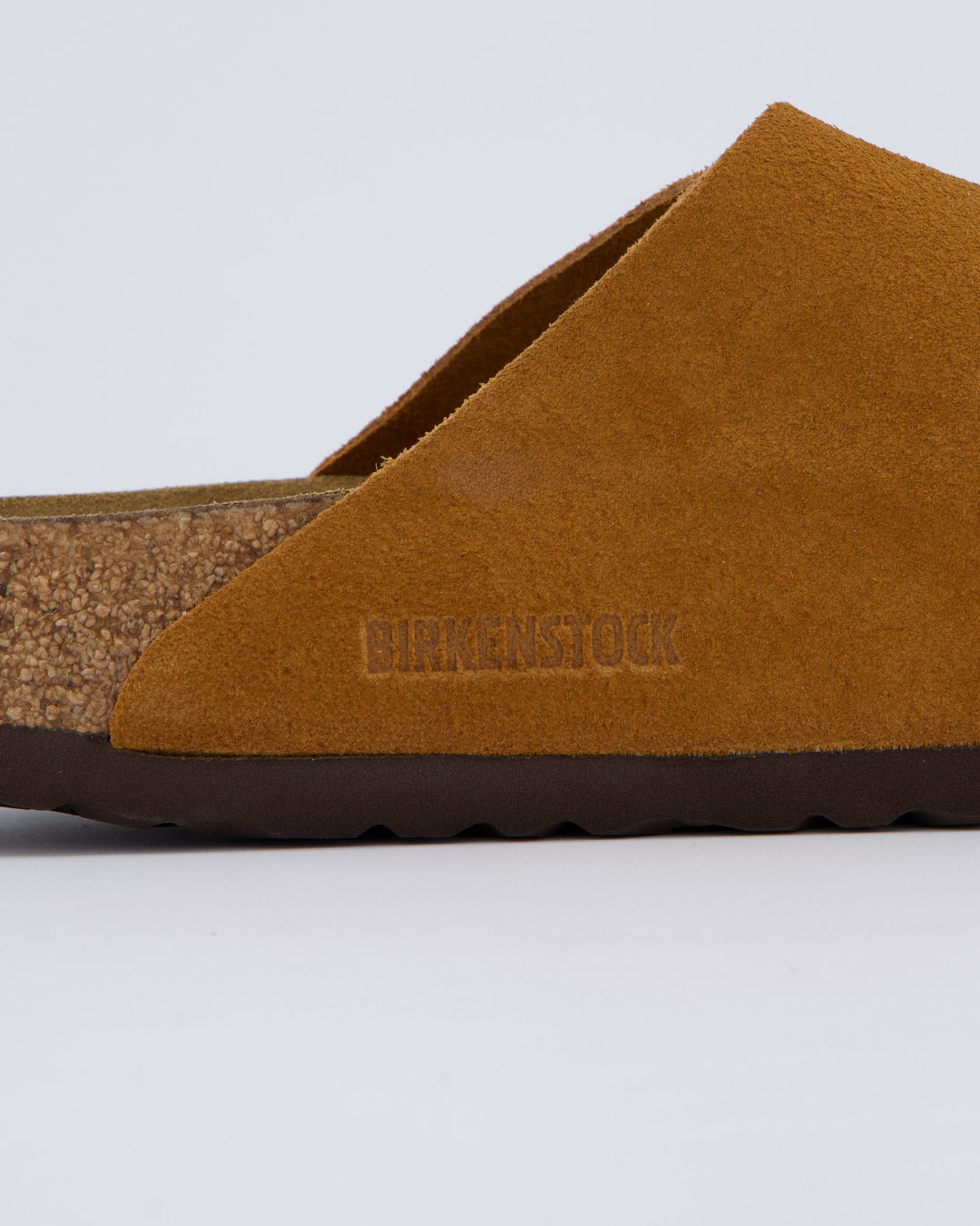 Birkenstock Arizona Suede Marrón Hombre Sandalias