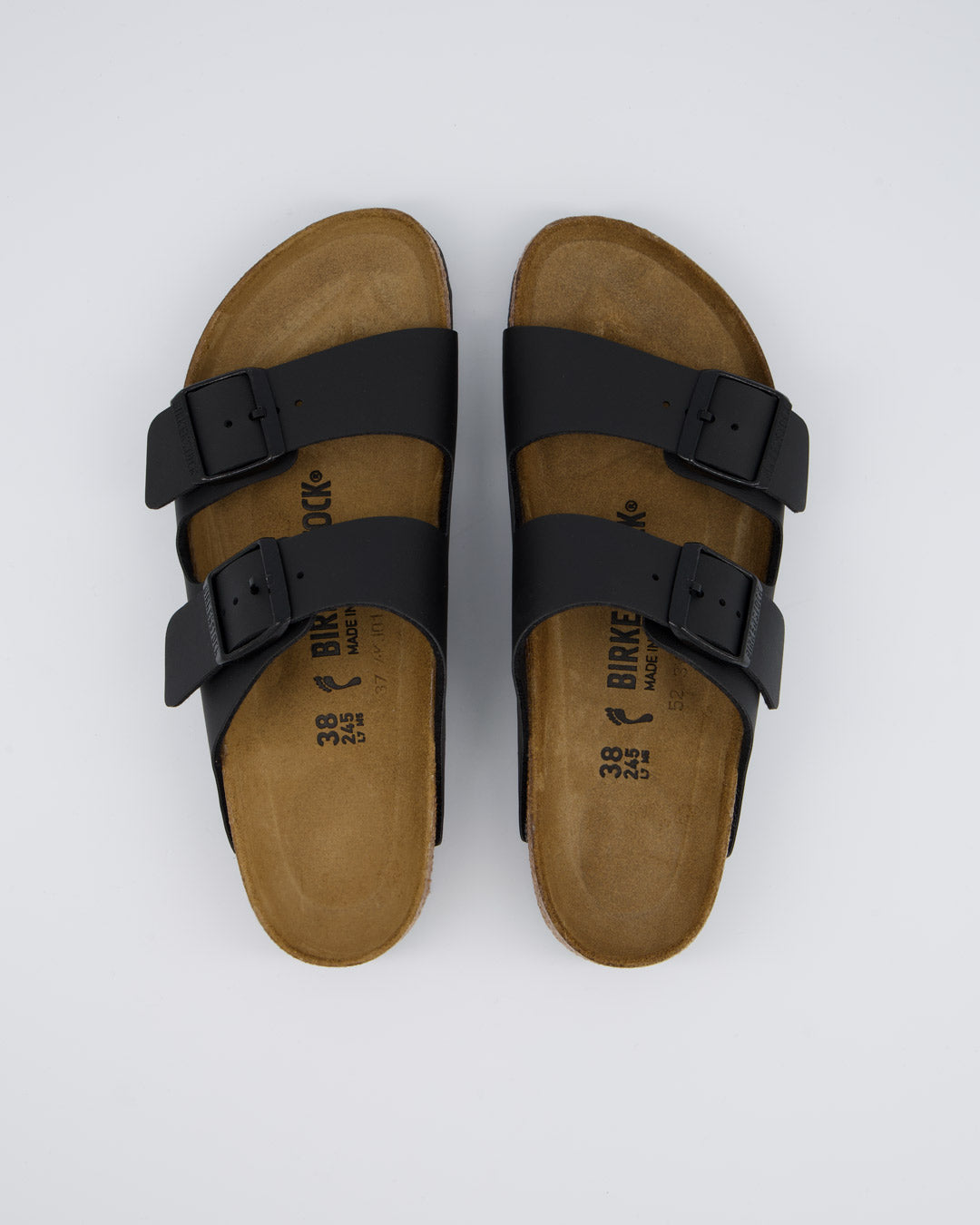 Birkenstock Bio Negro Mujer chanclas