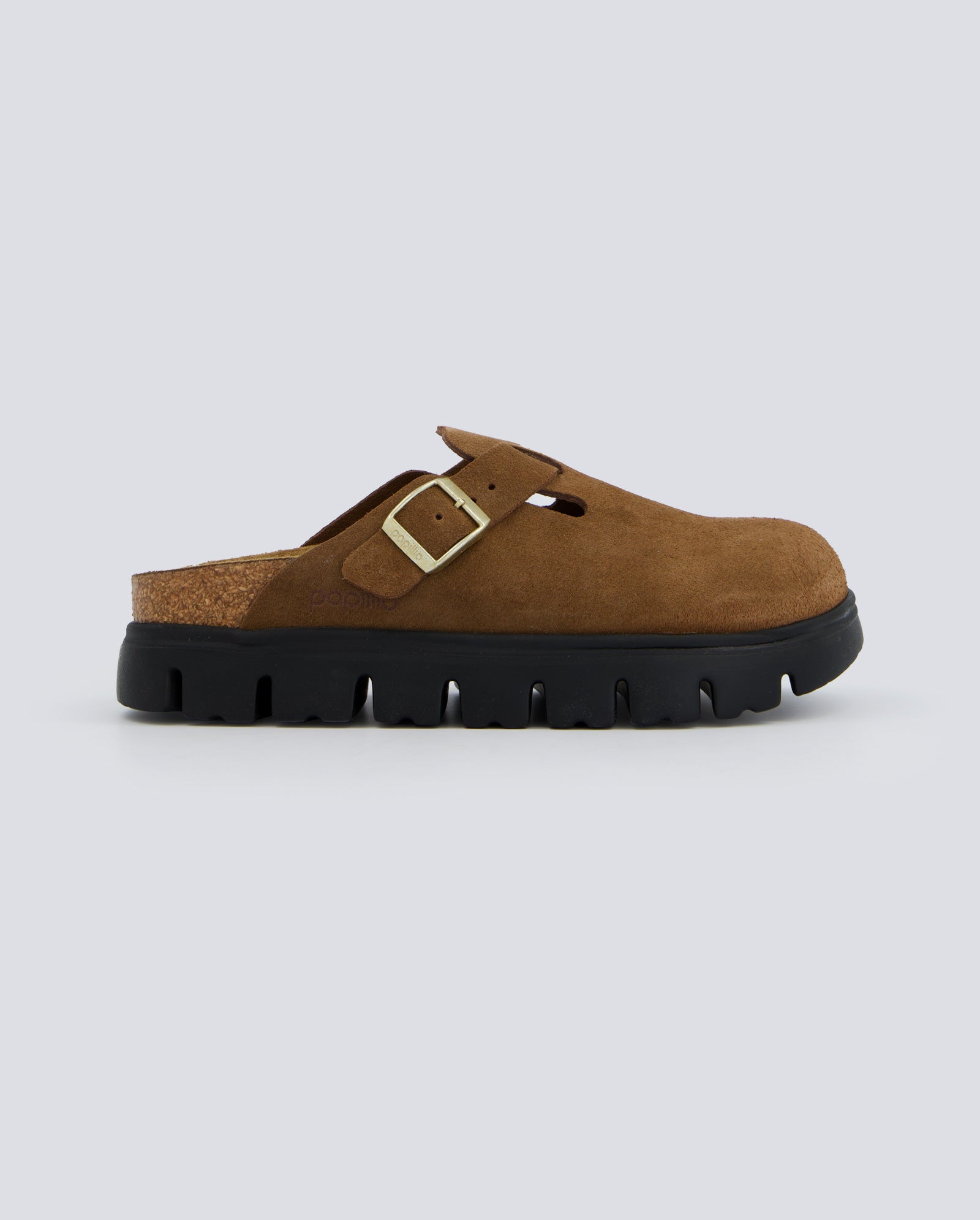 Birkenstock Boston Chunky Level Marróm Mujer 1028402 zapatillas
