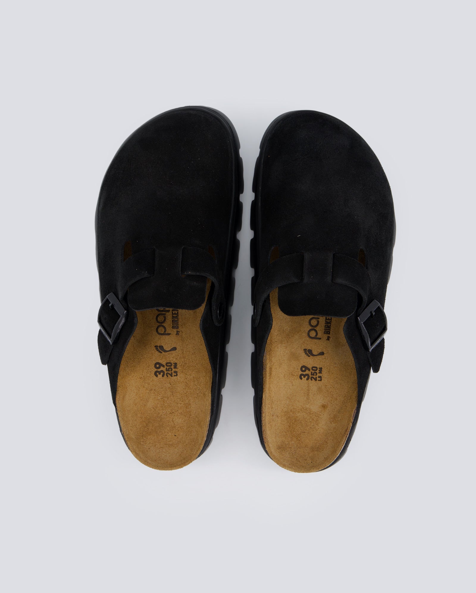 Birkenstock Boston Chunky Level Negro Mujer 1028317 zapatillas