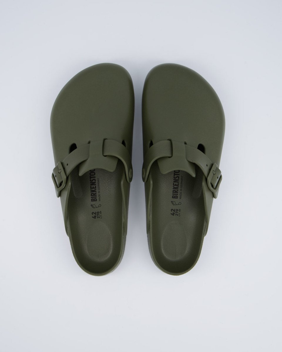 Birkenstock Boston Eva Caqui Hombre Zuecos