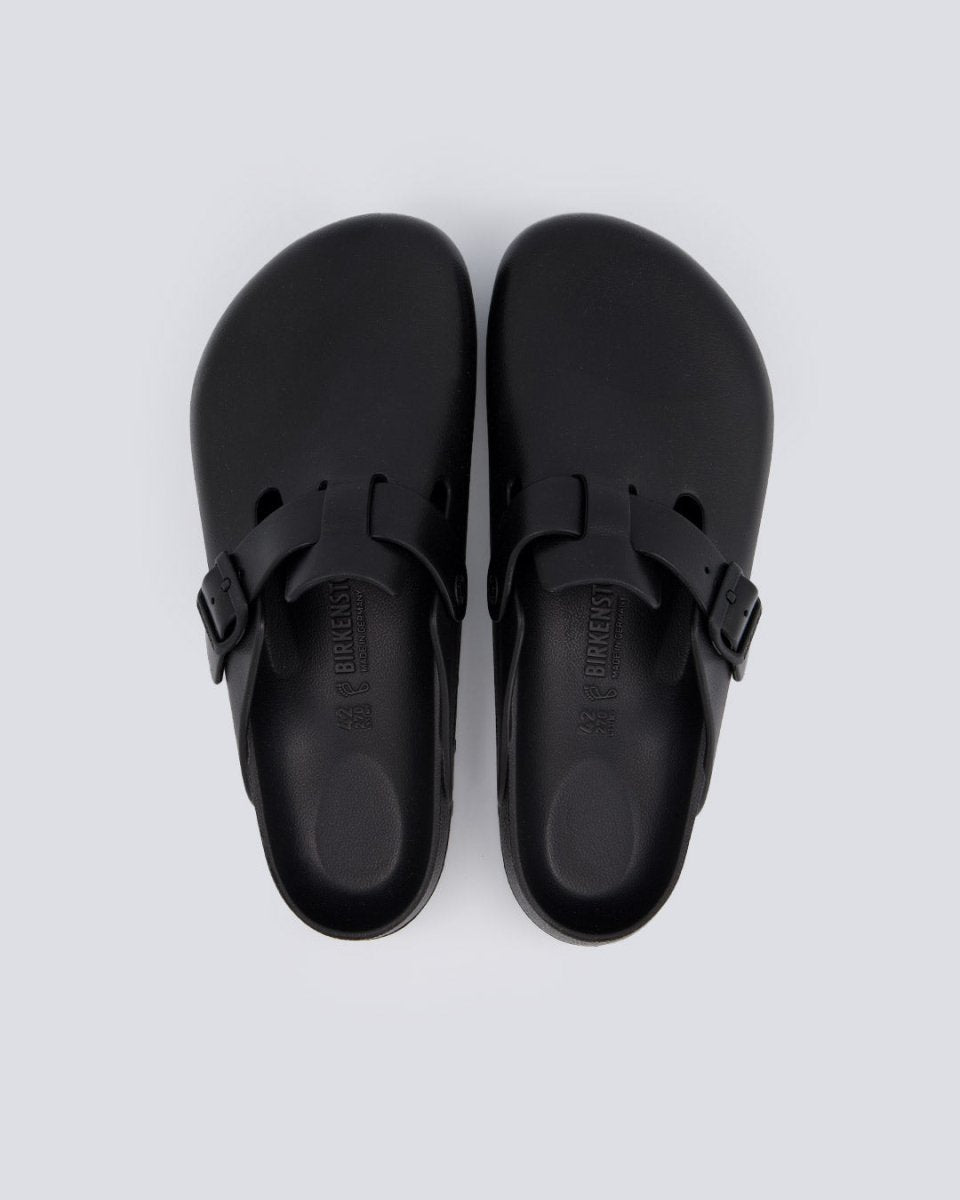 Birkenstock Boston Eva Negro Hombre 127103 zuecos