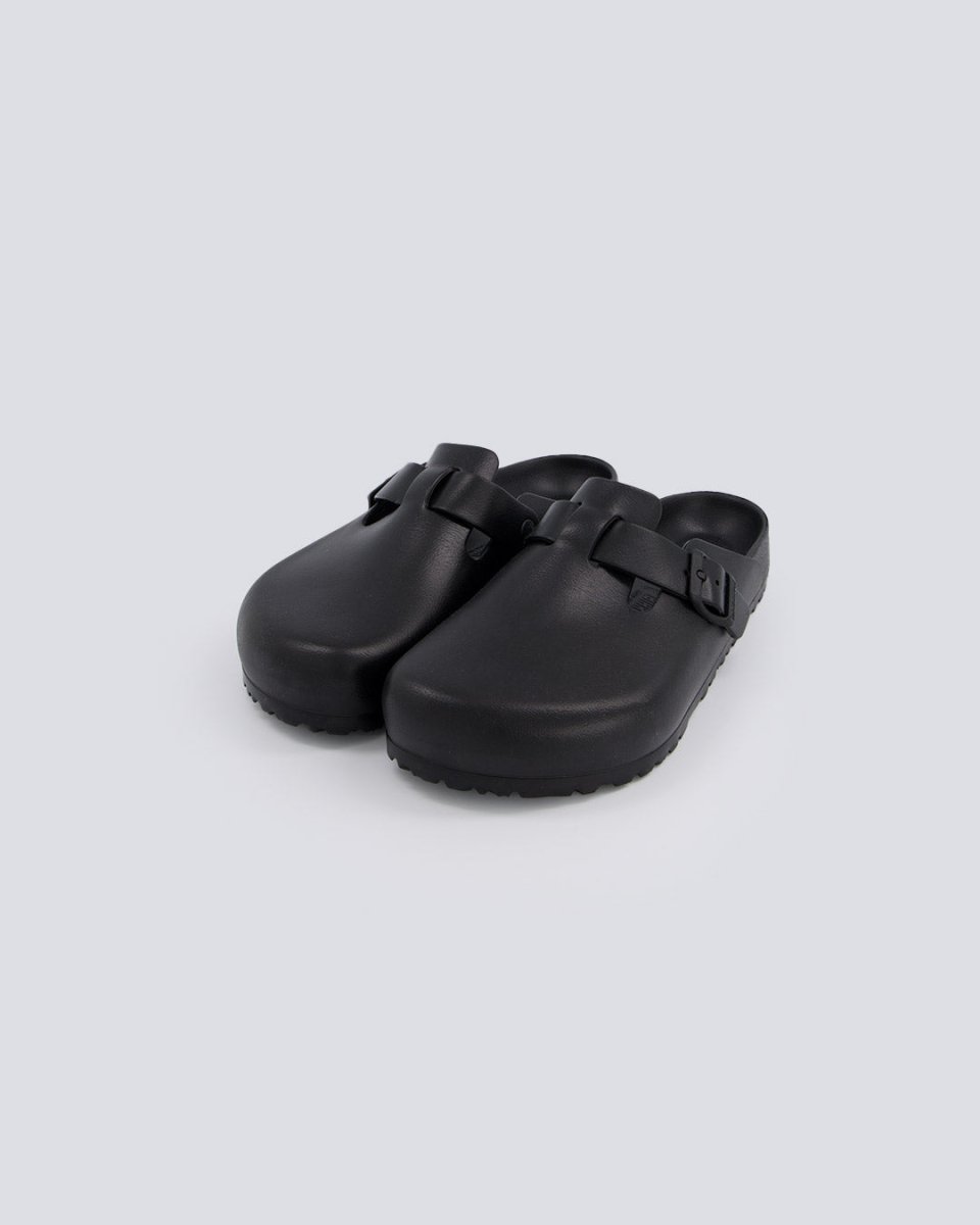 Birkenstock Boston Eva Negro Hombre 127103 zuecos