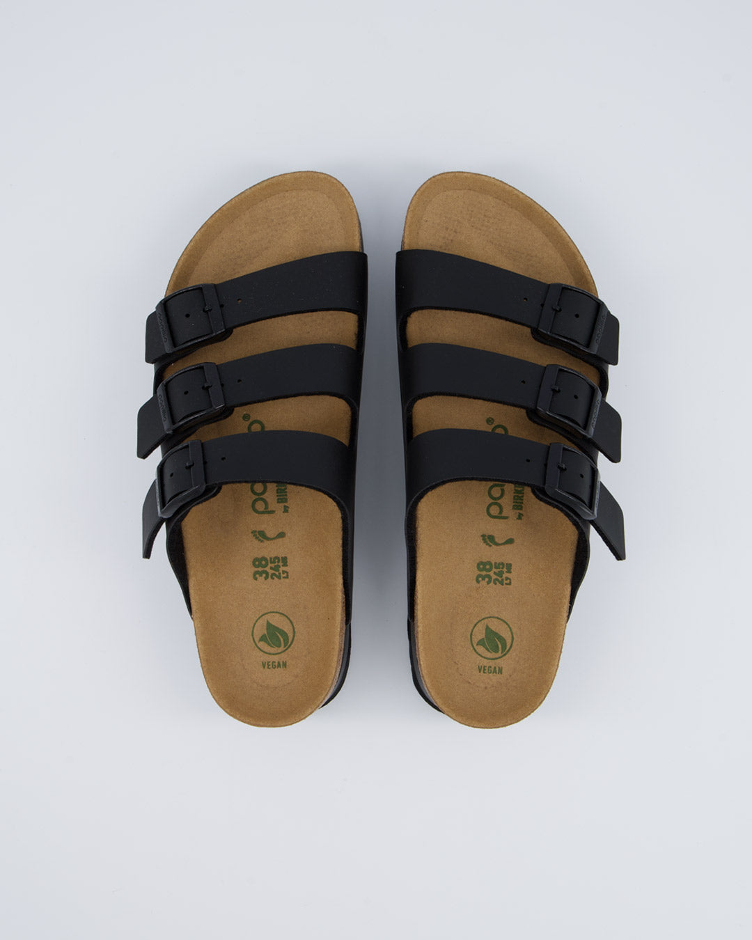 Birkenstock Florida III Flex Platform Negro Mujer Sandalias