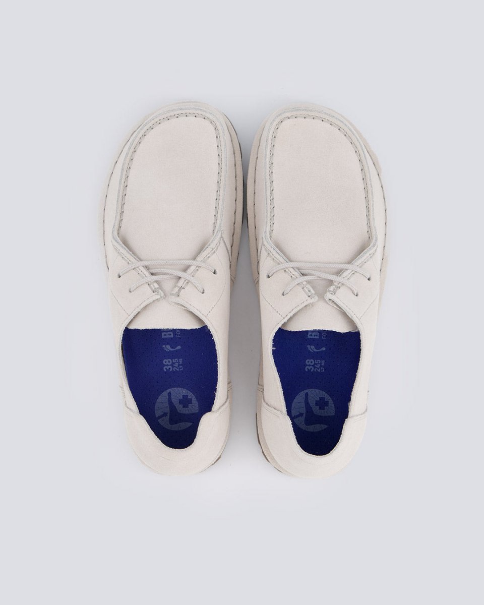 Birkenstock Utti Lace Blanco Roto Mujer 1029575 zapatos