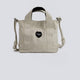 Bolso Carhartt Wip Drewe Tote Small Heart Denim Beige Unisex