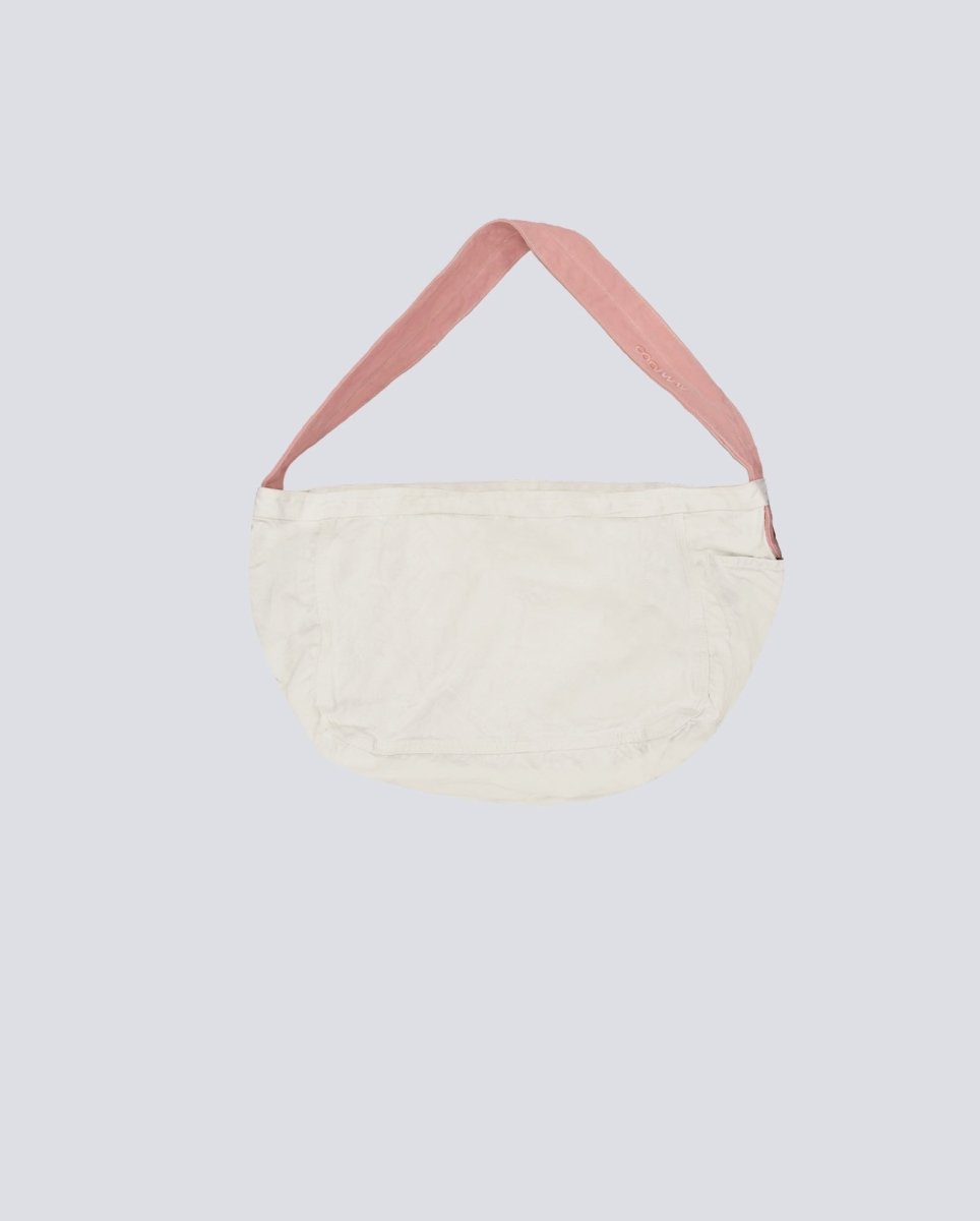 Bolso Coolway Press Bag Blanco Y Rosa Unisex