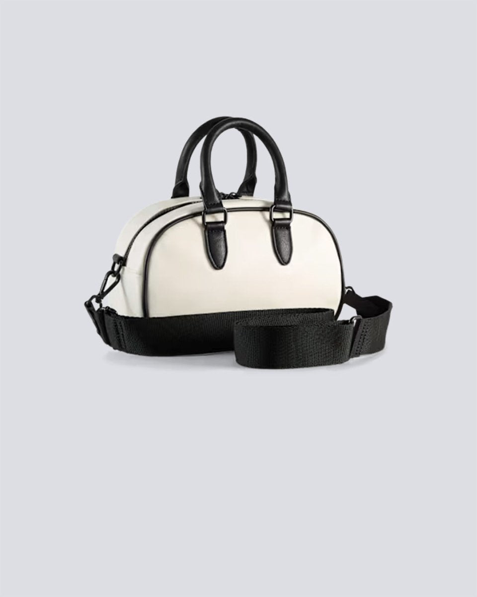 Bolso Puma Archive Mini Grip Bag Blanco Y Negro Unisex 091137-06