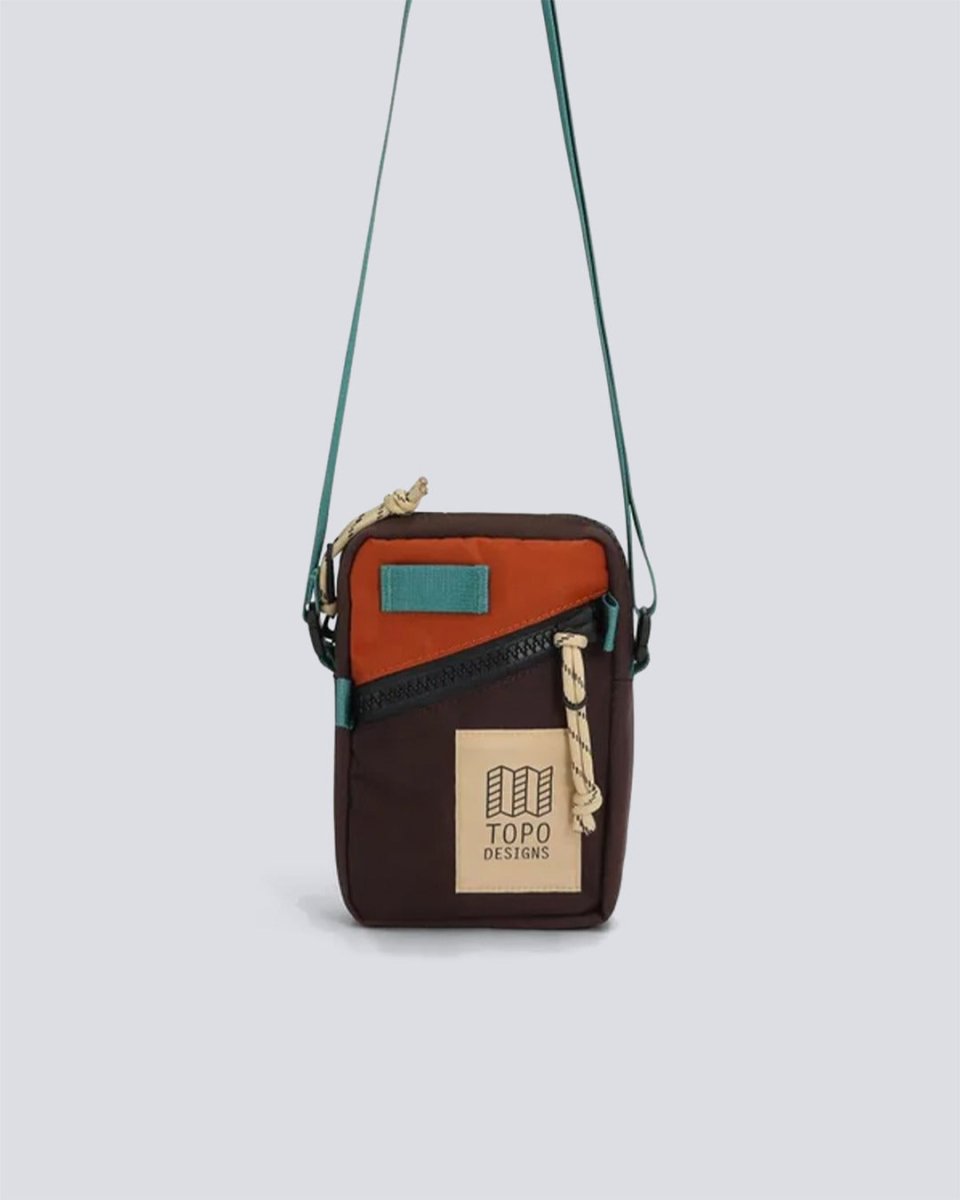 Bolso Topo Designs Mini Shoulder Bag Marrón y Naranja Unisex 932424-CLAY-CHO