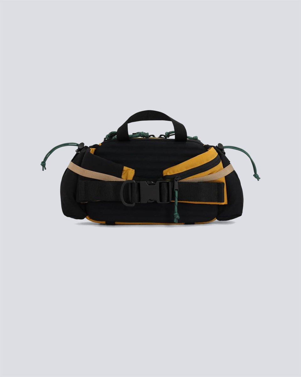 Bolso Topo Designs Mountain Hydro Hip Pack Amarillo Unisex 932429-MUSTARD-FOREST