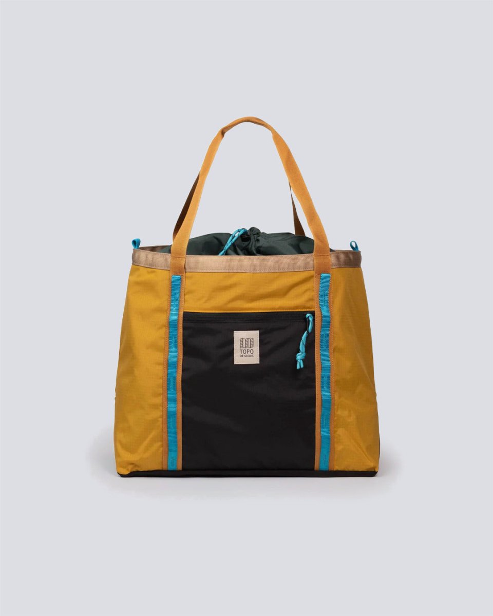 Bolso Topo Designs Mountain Utility Tote Amarillo Y Negro Unisex 932431-MUSTARD-