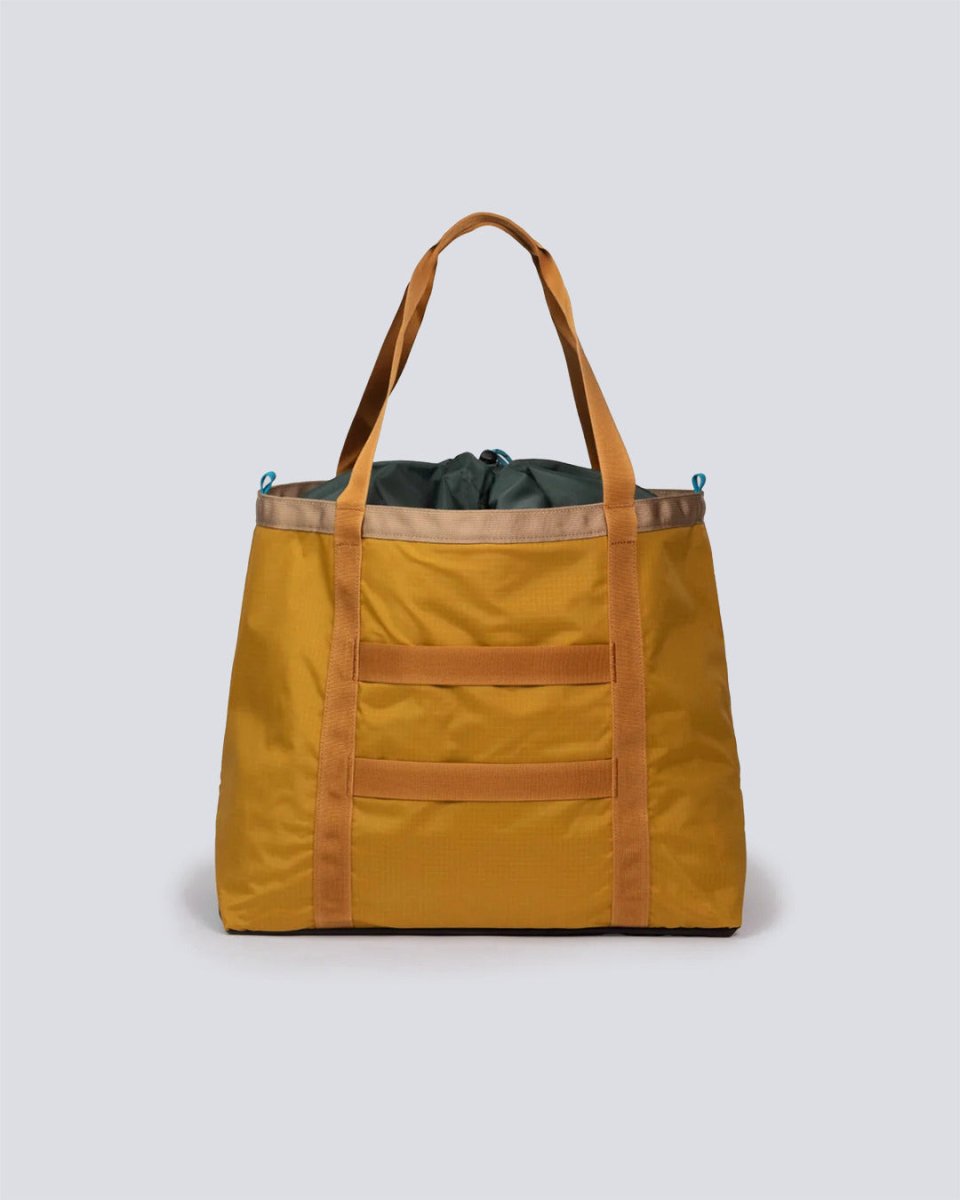 Bolso Topo Designs Mountain Utility Tote Amarillo Y Negro Unisex 932431-MUSTARD-