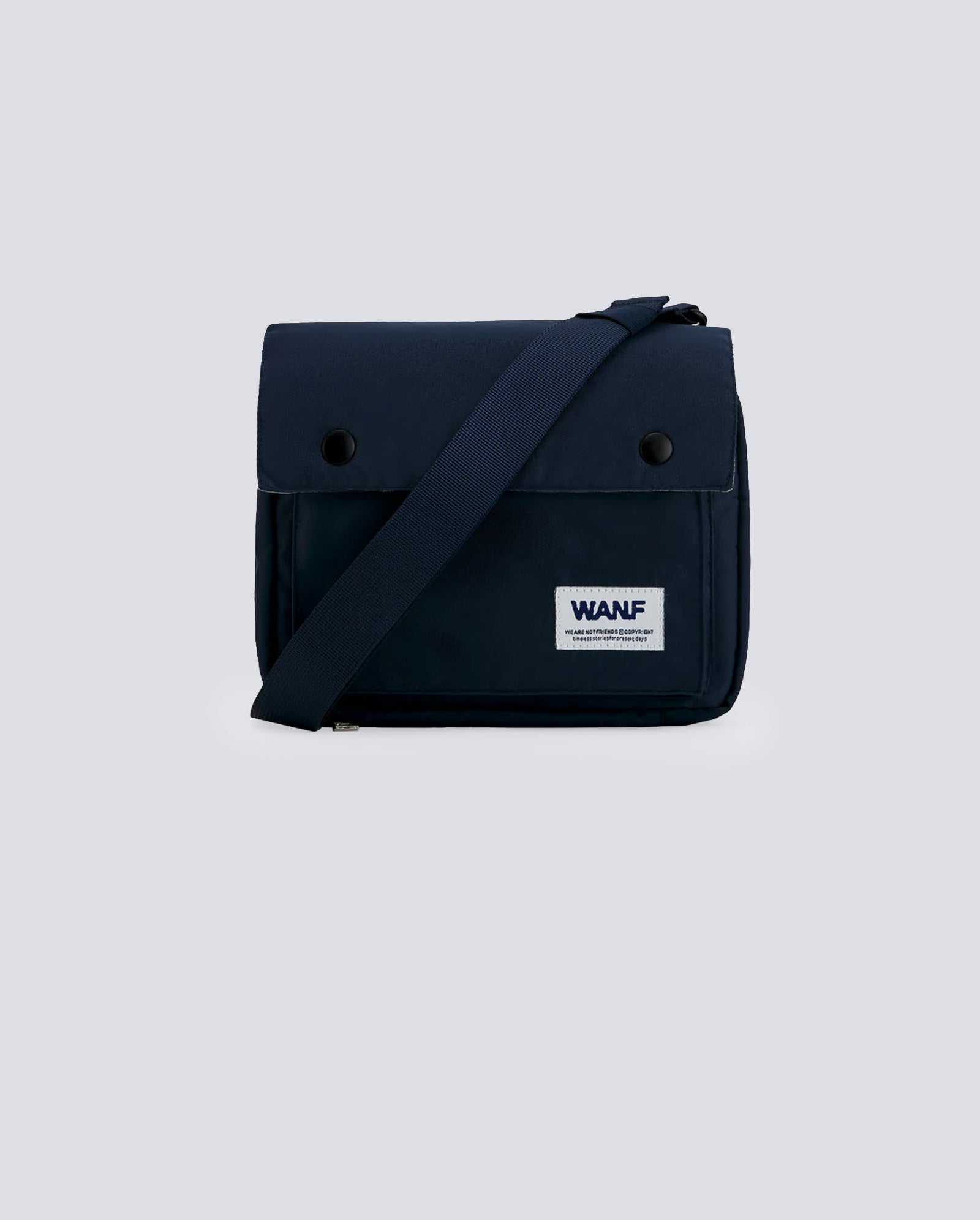 Bolso We Are Not Friends Utility Cross Azul Unisex WANFSS25-24