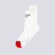 Calcetines Edmmond Studios Elak Blanco Unisex
