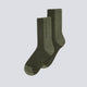 Calcetines Polar Skate Co Rib Socks 5050 Verde Unisex