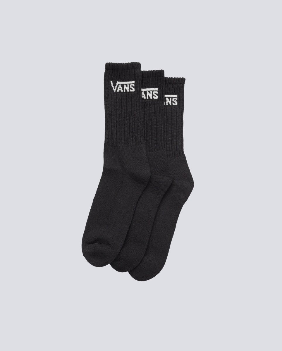 Calcetines Vans Classic Crew Rox Negro Unisex VN000QBVBLK1