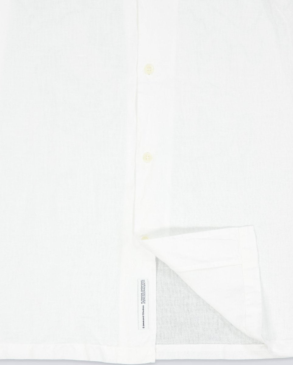 Camisa Edmmond Studios Taberna Short Sleeve Blanco Unisex 125-10-28000