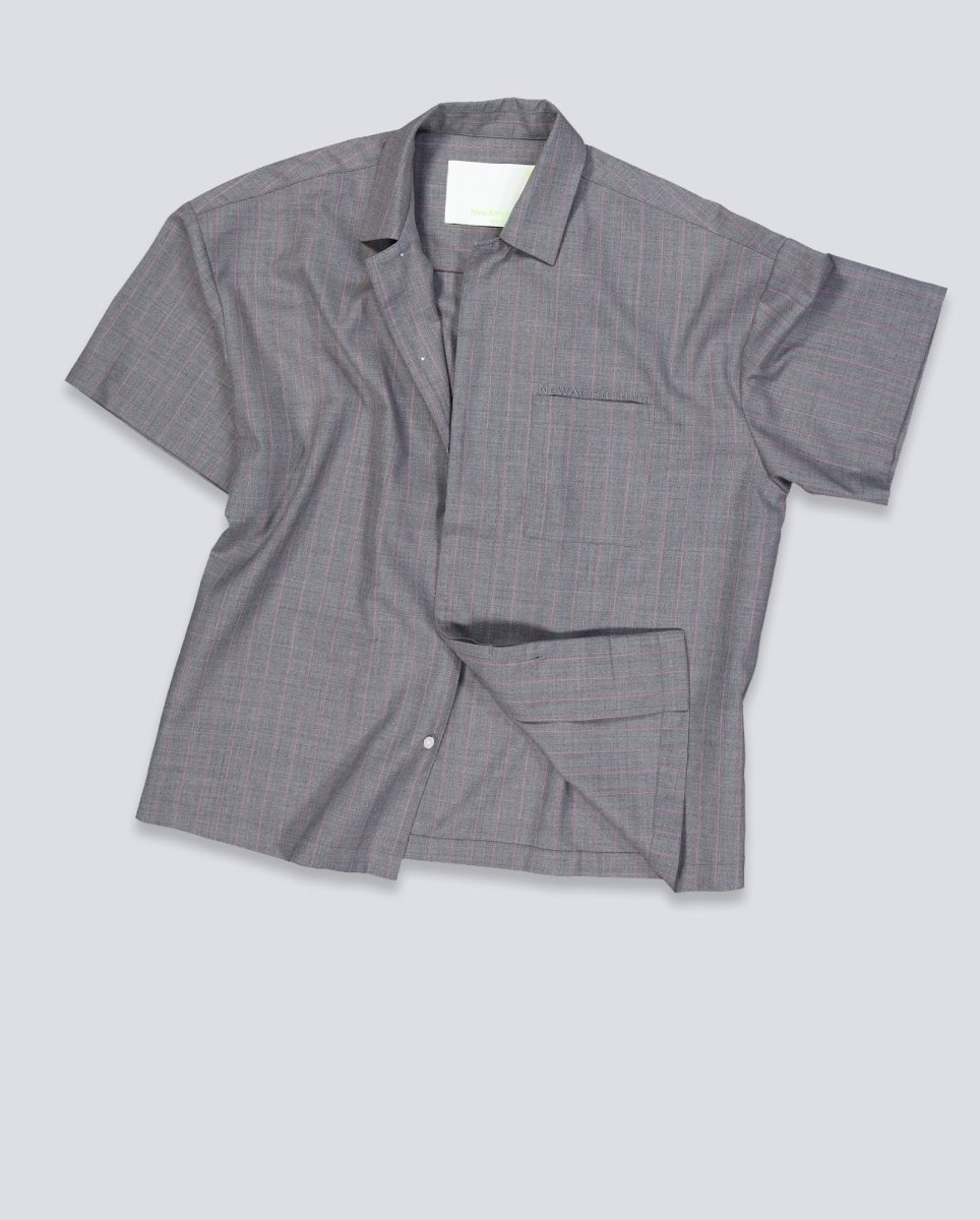 Camisa New Amsterdam Surf Association Wijk Gris Rosa Unisex 2601025001