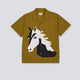 Camisa Obey Beau Marrón Hombre